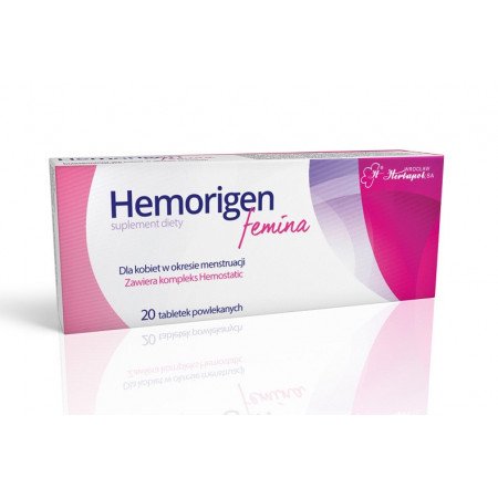 Hemorigen femina, 20 tabletek
